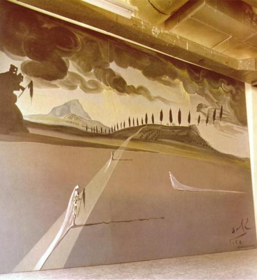 surrealism-love - Backdrop for ‘Don Juan Tenorio’, 1950,...