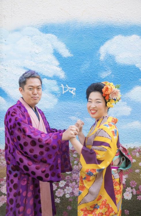 tanuki-kimono - POP! styling for this couple photoshoot by...