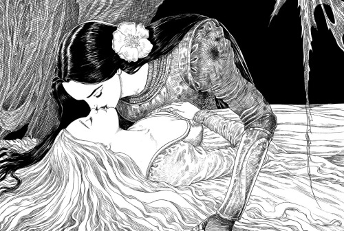 pyrrhics - Sleeper and the spindle by Chris Riddell