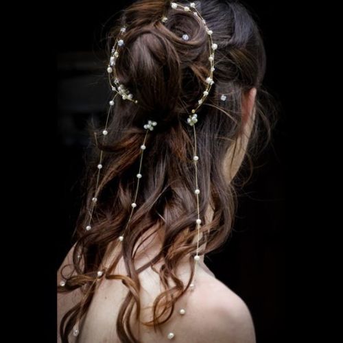 narcissiste - Freshwater Pearl Drop Hairpin