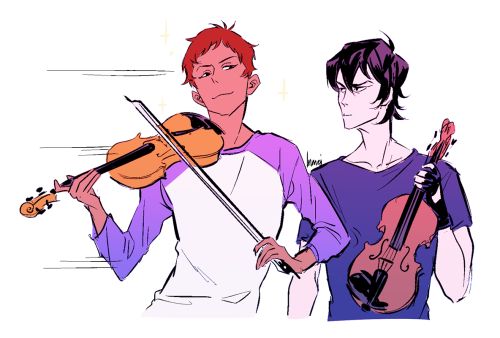 lnmei - “Lance, you’re holding the violin on the wrong shoulder!...