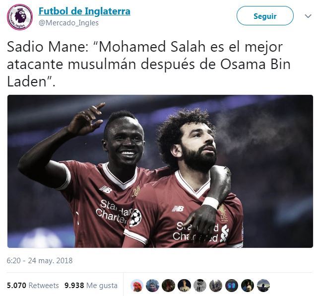 Salah es el mejor