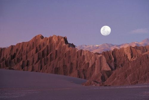 praial - Valle de la luna, Desierto de Atacama ,Chile