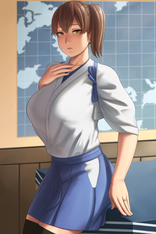 Commissioned by Infrasonicman, and this is Kaga from Kantai...