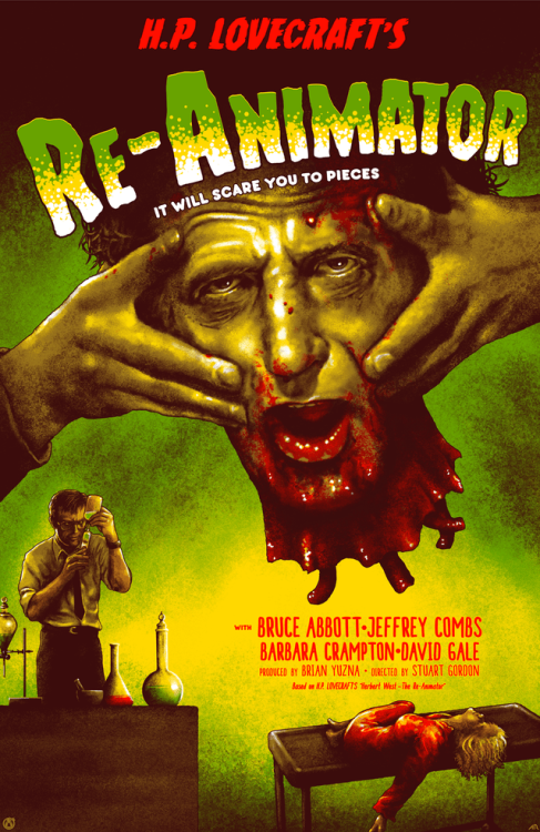cinexphile - Re-Animator (1985) Frankenstein homage alternative...