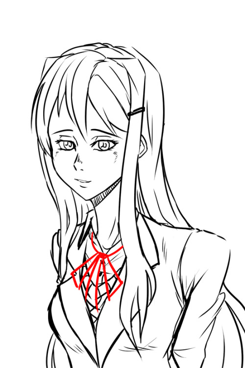 Decided to take a stab at drawing Yuri while I was drawing the...