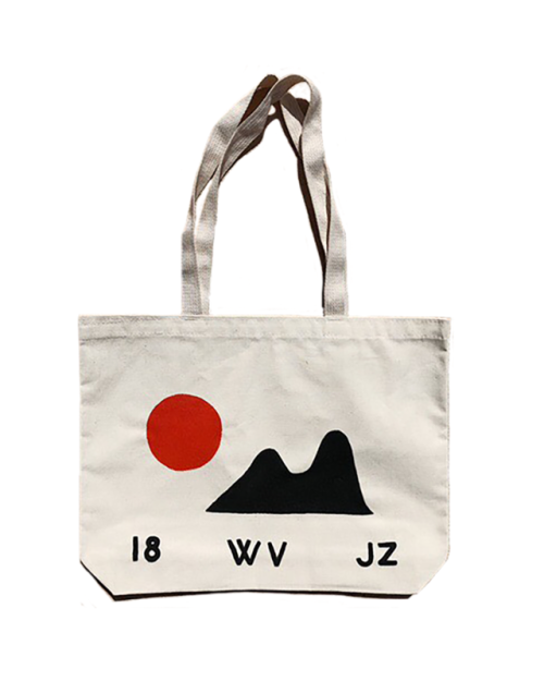 topmatter - John ZabawaTote bag artwork for Wonder Valley,...