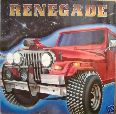 Renegade - Renegade - 1986 Banda alemana de Heavy Metal Tradicional. Una experiencia electrizante. Especial para oyentes de Tygers of Pan Tang y Riff. El arte de tapa es hermoso. La banda lleva el nombre de un jeep todo...