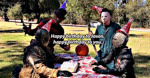 Image result for happy birthday jason voorhees