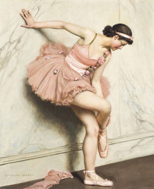 Ballerina - Auguste Leroux (French, 1833-1905) ♡