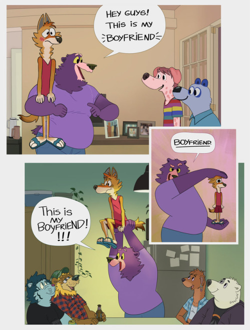 theosos - Finally finished this comic!The moon bear’s name is...