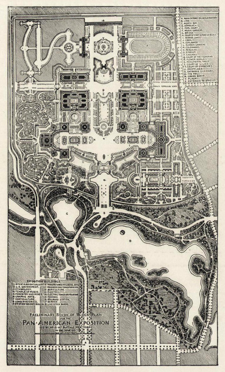 archimaps - Plan of the Pan-American Exposition, Buffalo