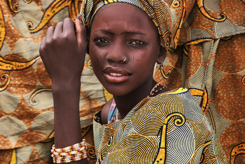 seethroughhue - Young Hausa girl at the Durbar festival - an...