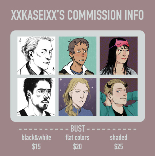 xxkaseixx - I’m opening commissions for the first time~If you...