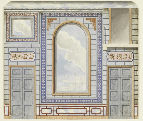 aubreylstallard - (via Drawing, Wall Decoration, Entrance Hall,...