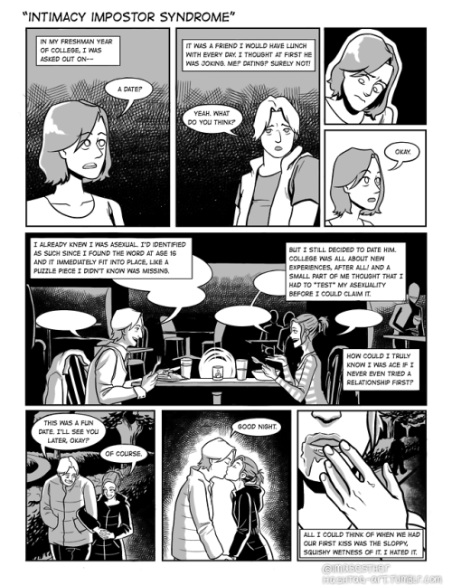 here’s the short comic I did for Dirty Diamonds #8, about the...