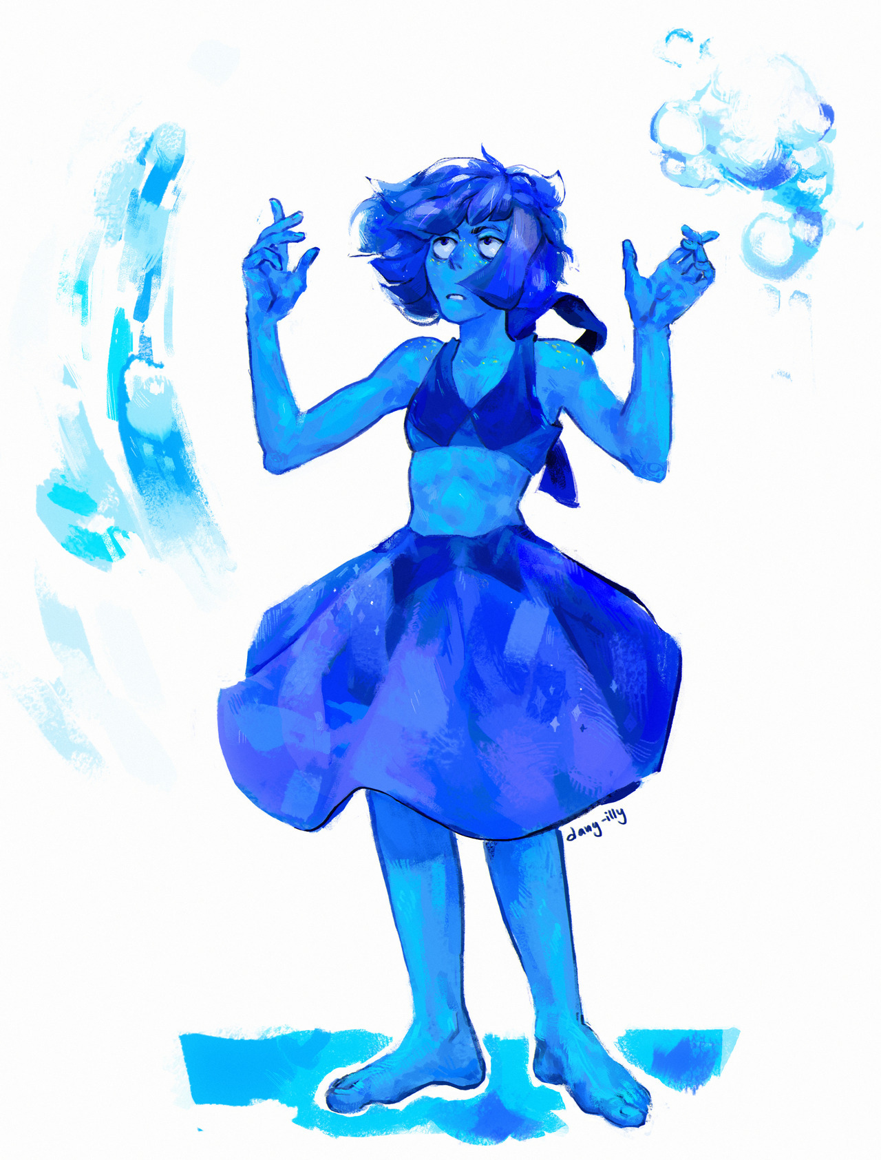 here’s lapis being cool water witch