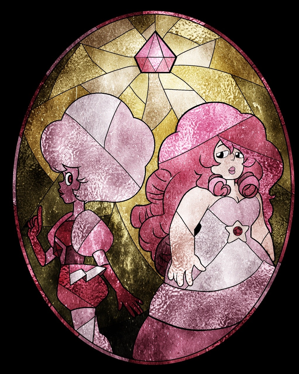 Made some more stained glass art!