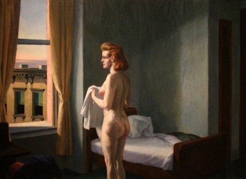 last-picture-show - Edward Hopper, Morning in a City, 1944