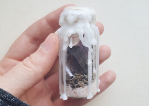 grim-ivy:☁️spell jar to calm obsessive thoughts☁️contents ~•...