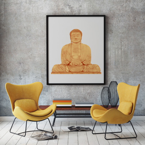Title: Buddha Year: 2012 Genre: Pop Art / Mashup Dimensions: 80cm X 120cm Technique: Acrylics on canvas. Author: Michael Tsaturyan (Misha Libertee) Original painting: 2300 USD Art print (print on canvas) signed by an author: 200 USD Poster (A3 size)...