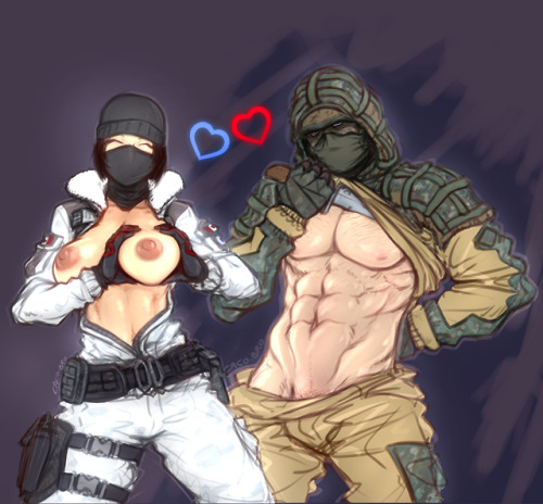 bastard-hive - caco-bro - Just the best Siege couple!NUT