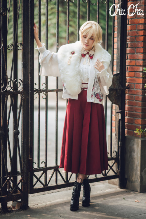lolita-wardrobe - 【NEW Designs (Skirt, Big Fur Collar, Furisode,...