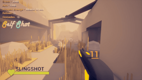 alpha-beta-gamer - Self Shot is a slick and stylish low poly run...