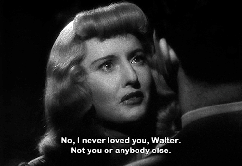 emmanuelleriva - Double Indemnity (1944) dir. Billy Wilder