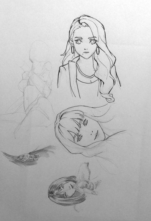 Sketches trying to get back into the swing of things.
