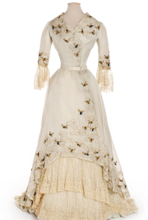 ladimcbeth - owlmylove - vintagegal -  Doucet evening dress,...