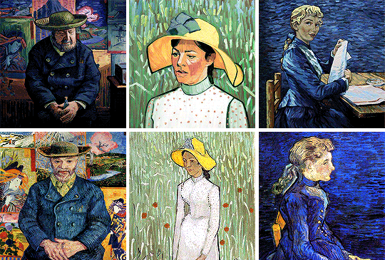 alpacinosgf:Loving Vincent characters and their corresponding...