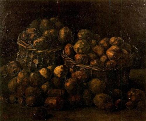 Baskets of Potatoes1885Vincent van Gogh