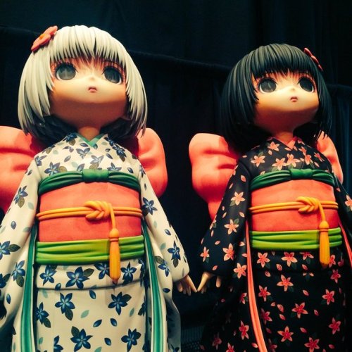 shinjiroraragaki - Life size Zashiki-Warashi statues produced...