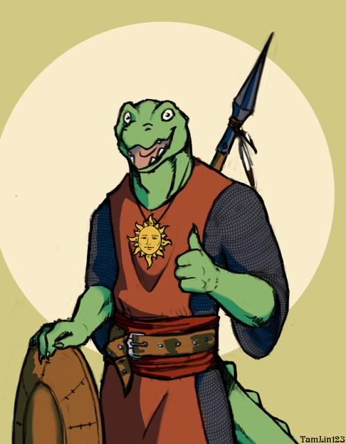 tamlin123 - 2/2 A lizard Cleric for a good friend. For more...
