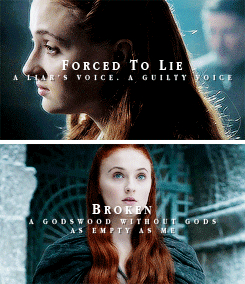 sansalayned - Sansa Stark and Theon Greyjoy + parallels(requested...