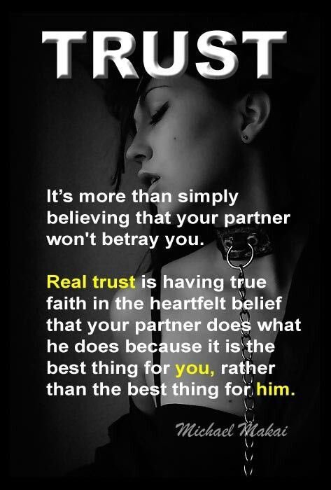 2-taboo-4-you - TRUST is important in any relationship but...
