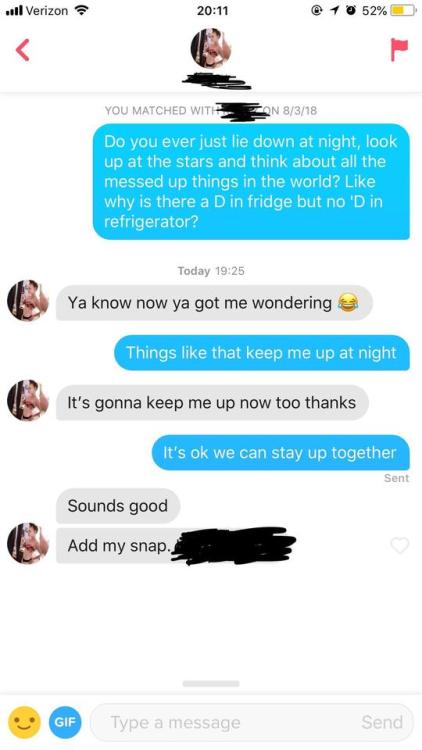 tinderventure - I don’t know how this worked
