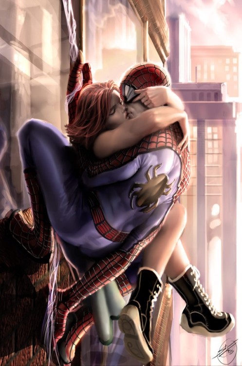 girlsofcomics - similarposts hereMary Jane & Spiderman