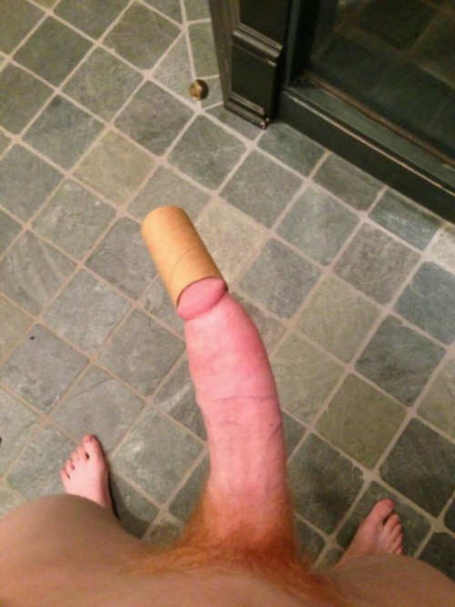 thecocktemple:Ginger dick hehe.YumLove huge ginger cock