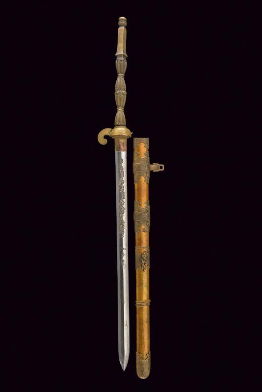 Редкий храмовый меч. Япония.