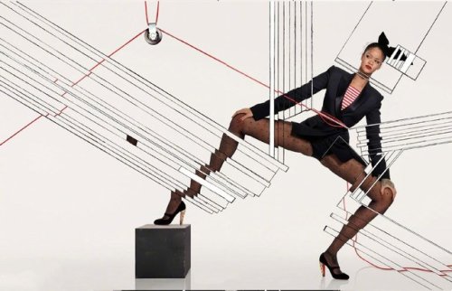 sinnamonscouture - Rihanna for Vogue Paris, December 2017