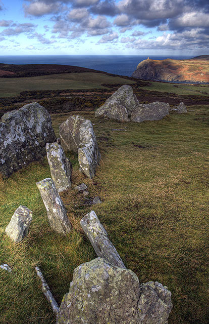 archaicwonder - Haunted Meayll Hill Stone Circle, Isle of...