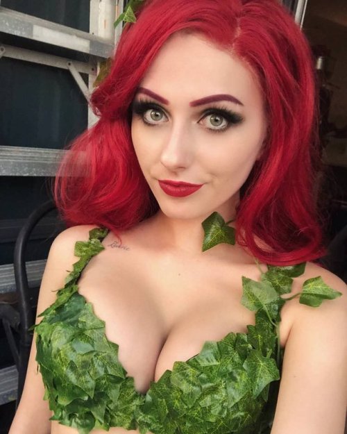 steam-and-pleasure - Poison Ivy from DC Comics by @rolyatistaylor