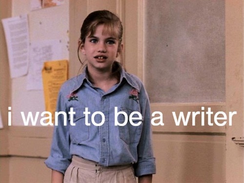 inthatlieshope - I want to be a writer // Vada Sultenfuss.