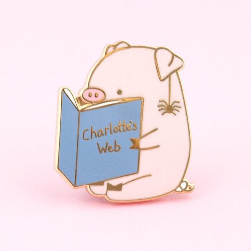 sosuperawesome - Book Lovers Enamel PinsThe Clever Clove on...