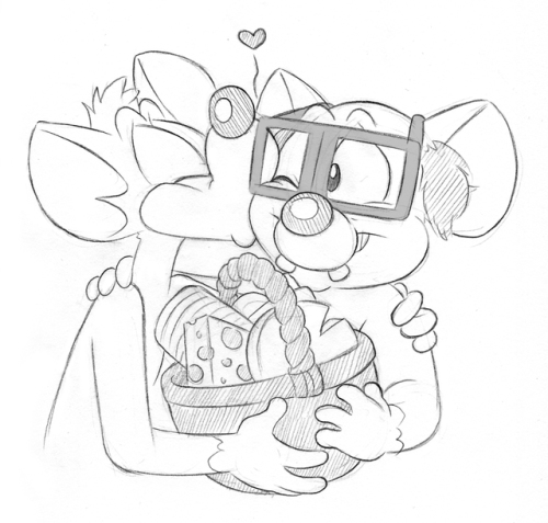 toontownwarner - being good boys, and showering dads with gifts...