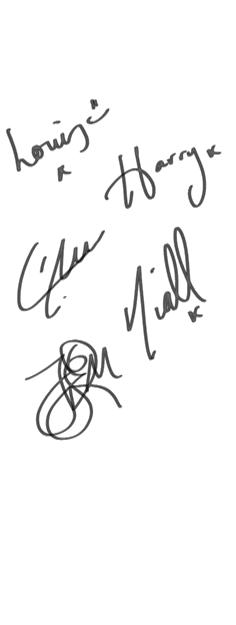 one direction signature on Tumblr