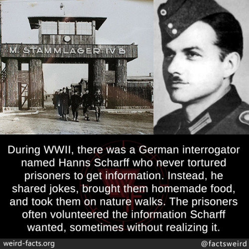mindblowingfactz - During WWII, there was a German interrogator...