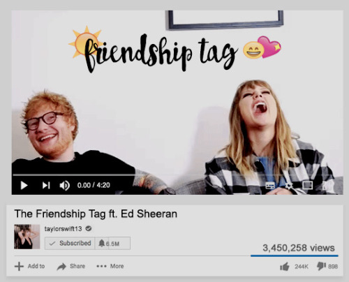 made-of-starlight - Taylor as a Youtuber  (x)